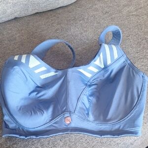 Light Blue Women's Support Swim Top